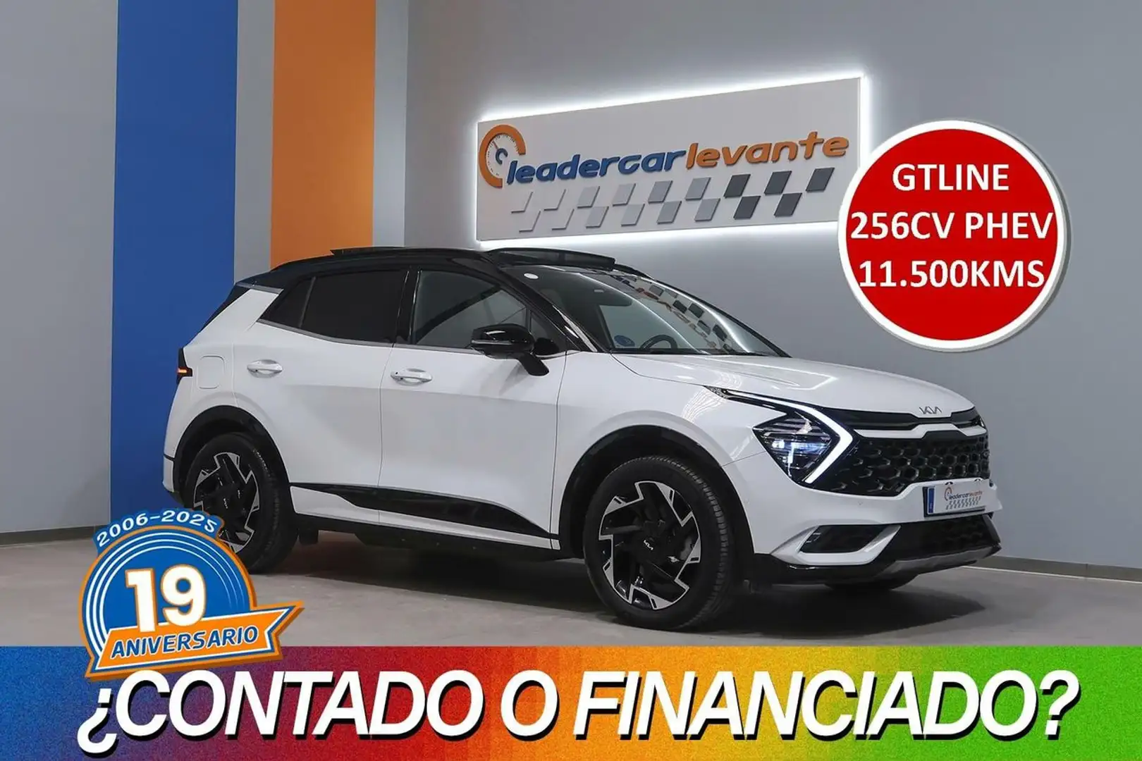 Kia Sportage 1.6 TGDI PHEV 265CV GT LINE 4X4 Blanco - 1