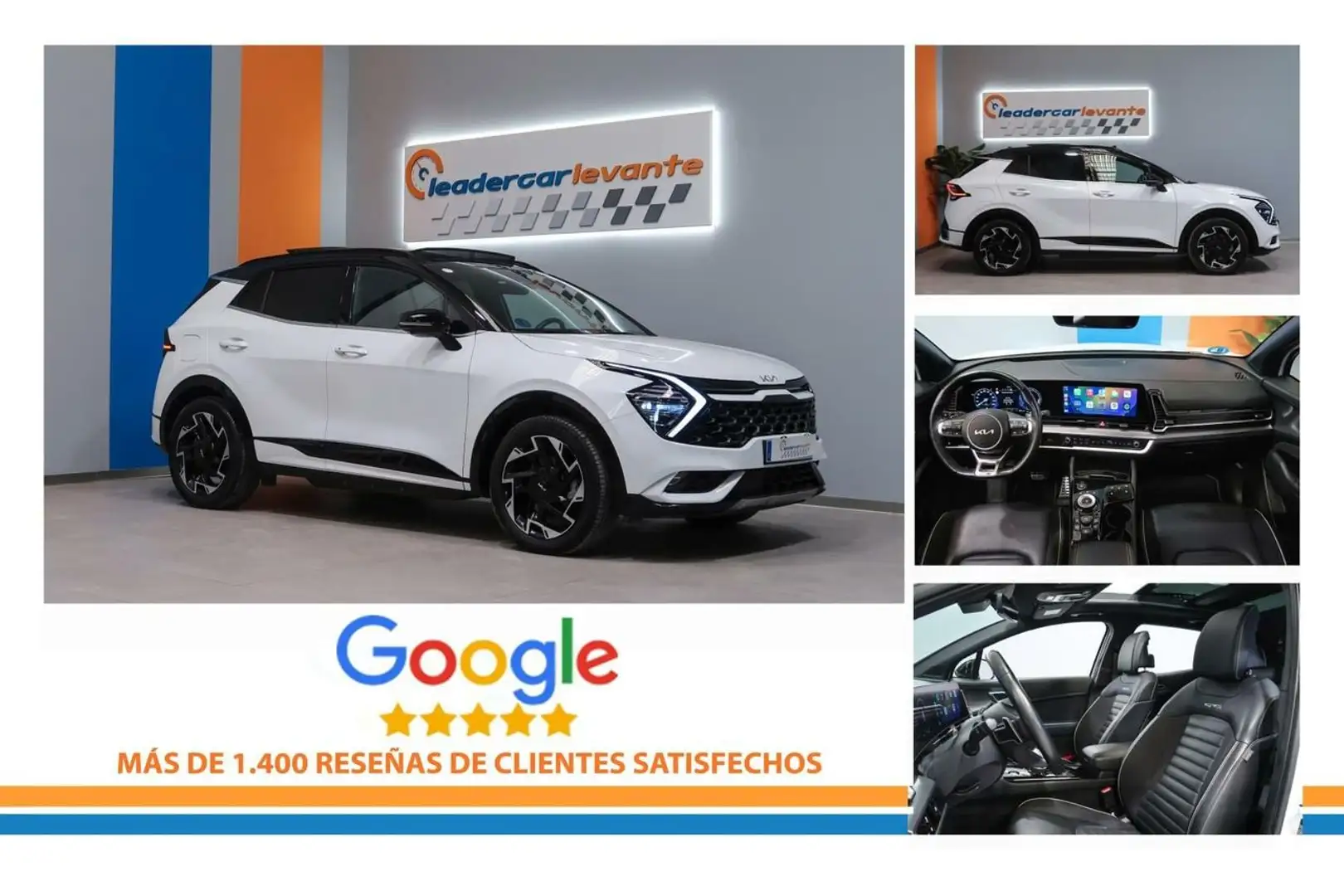 Kia Sportage 1.6 TGDI PHEV 265CV GT LINE 4X4 Blanco - 2