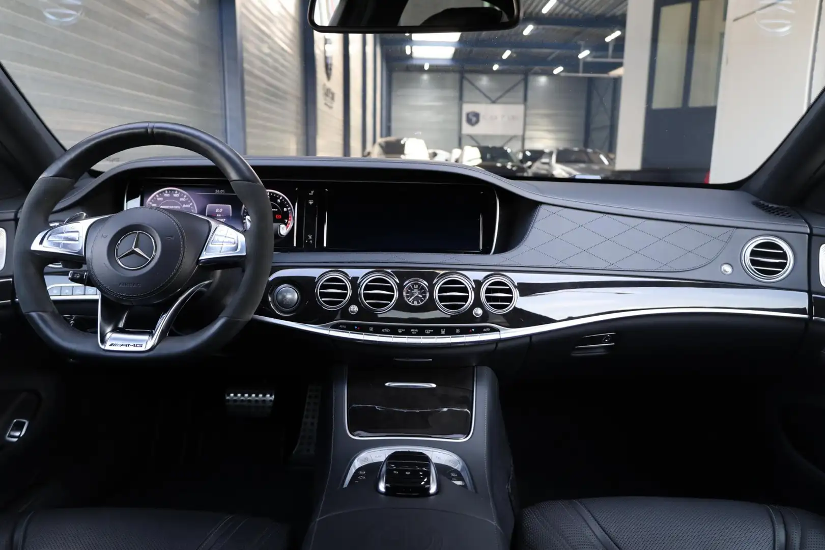 Mercedes-Benz S 63 AMG 4Matic Lang VOLL/PANO/LUCHT/SFEER/VIRTUAL/MASSAGE/ Noir - 2