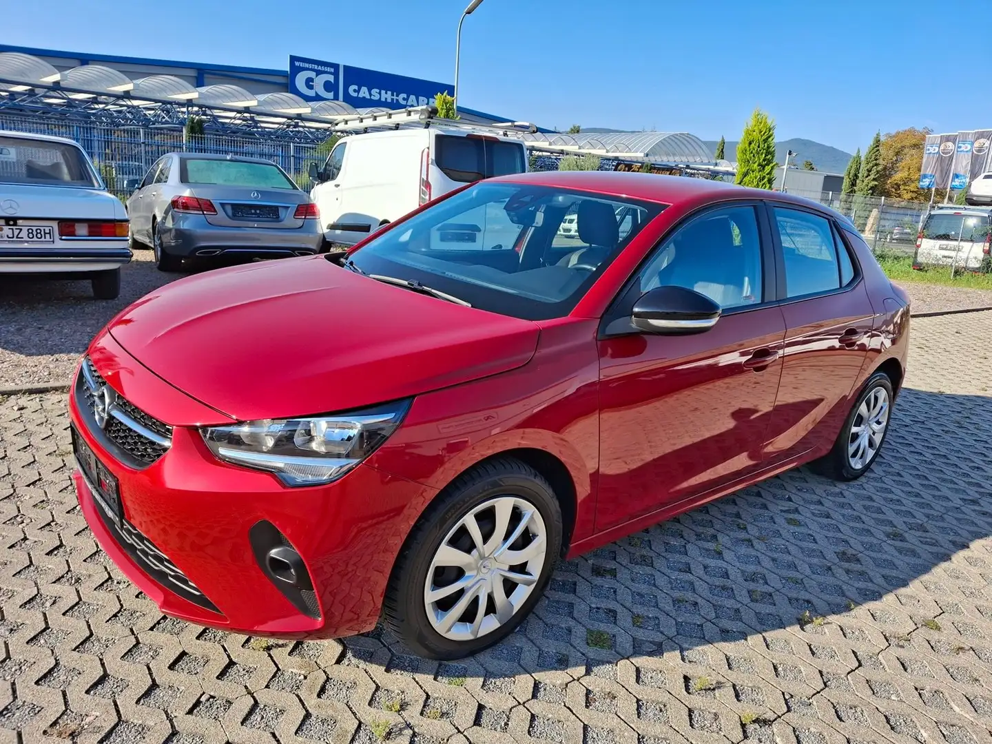 Opel Corsa Edition, 1.Hd, TÜV neu, Navi, SHZ, PDC, Klima Rot - 1