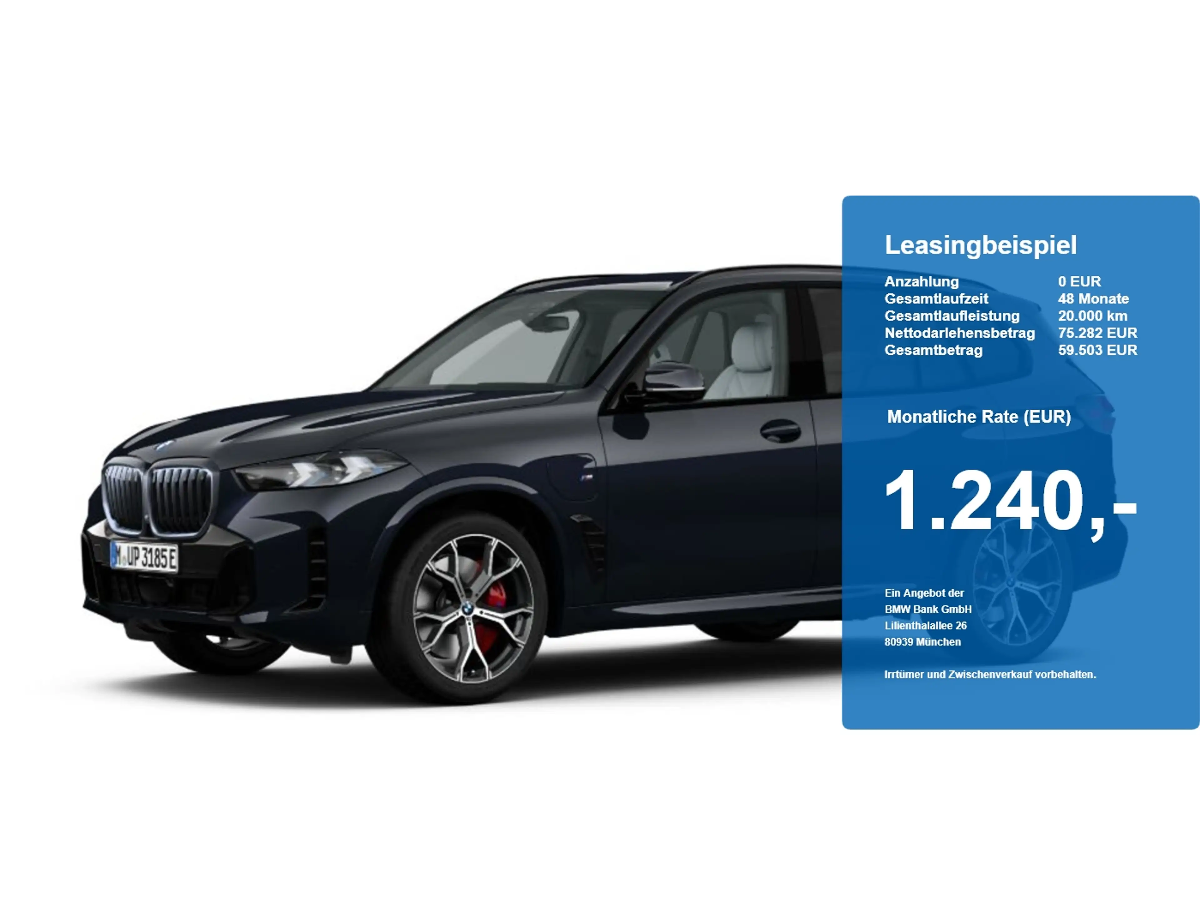 BMW X5 xDrive 50e M-Sport PRO ACC Luft AHK H&K DAB 360°