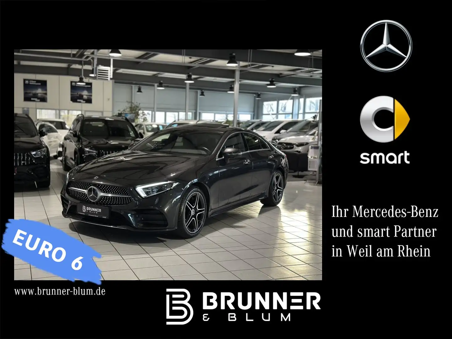 Mercedes-Benz CLS 400 CLS 400 d 4M AMG,SHD,Airmatic,Comand,Burmester, BC Gris - 1