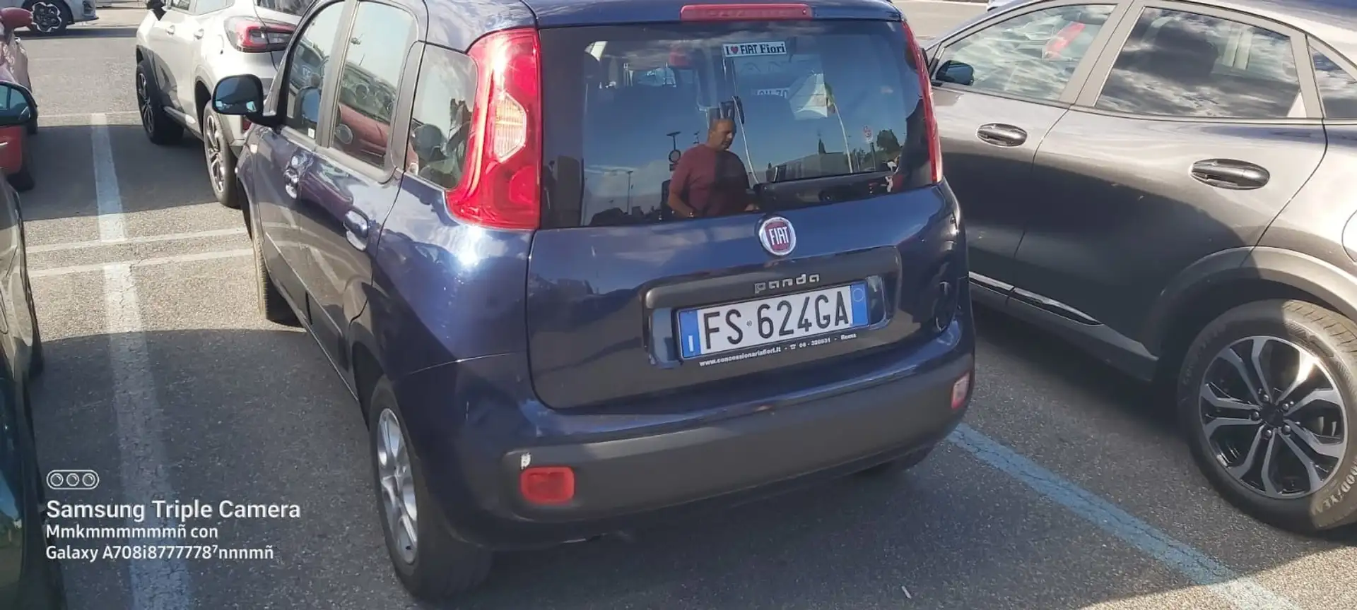 Fiat New Panda lounge Blau - 1
