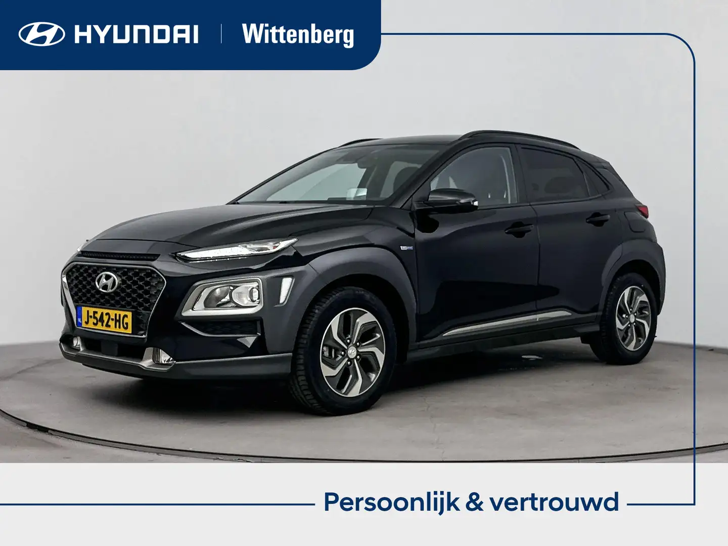 Hyundai KONA 1.6 GDI HEV Fashion | Navigatie | Camera | Head-up Zwart - 1
