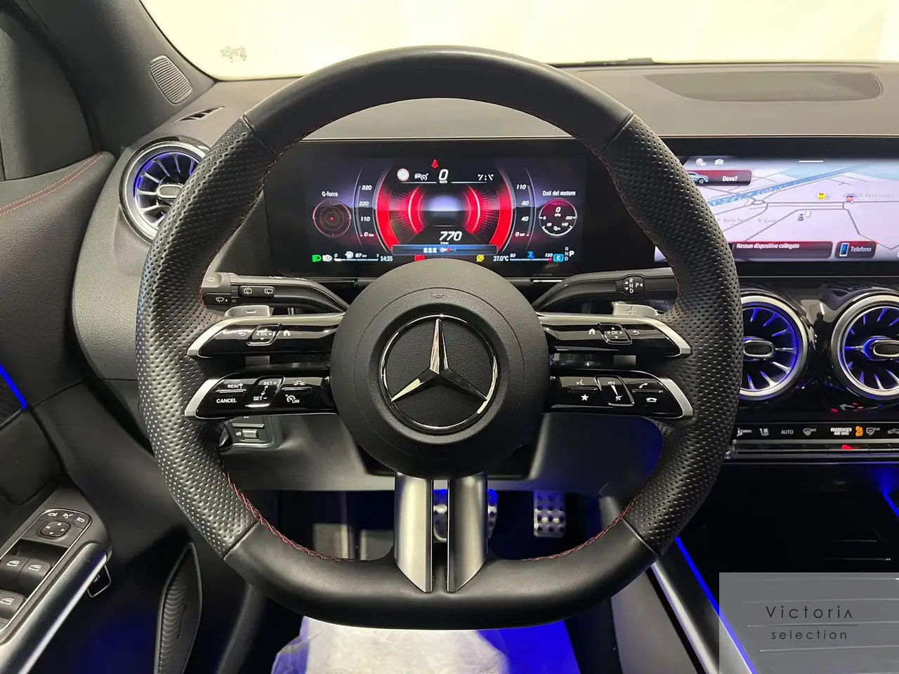 Mercedes-Benz GLA 200D 4MATIC AMG LINE PREMIUM 150 CV C.AUTOMATICO NAVI PACK NIGHT, миниатюра 11