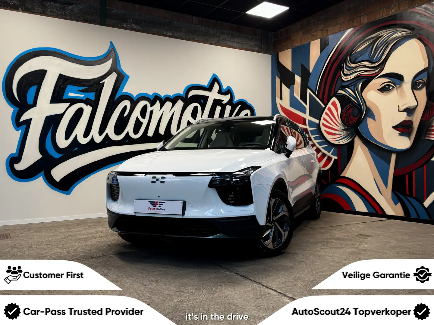 Aiways U5 Prime *63 kWh*400 KM WLTP*14.826 KM*PANODAK* Blanc - 1