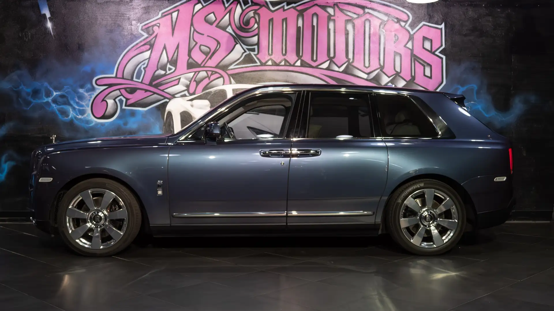 Rolls-Royce Cullinan ROLLS ROYCE CULLINAN 6.8 V12 BITURBO 571 Синий - 2