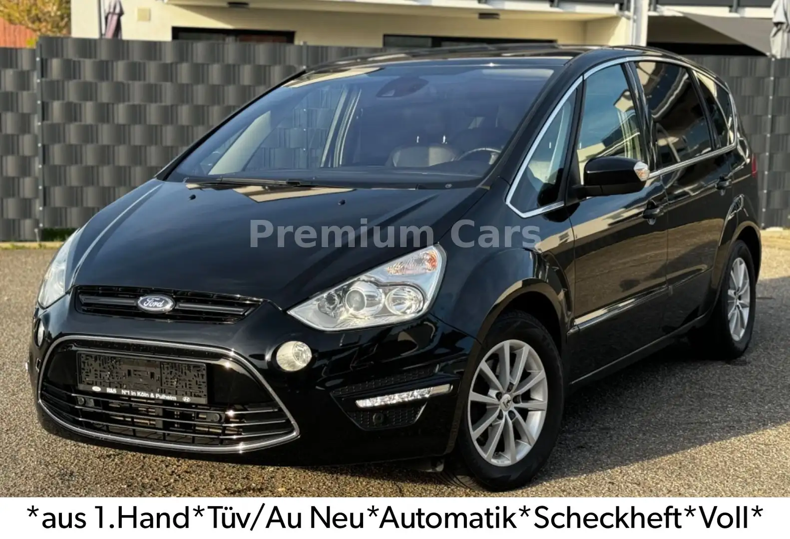 Ford S-Max Titanium X*1.Hd*Automatik*Leder*Panorama* Schwarz - 1