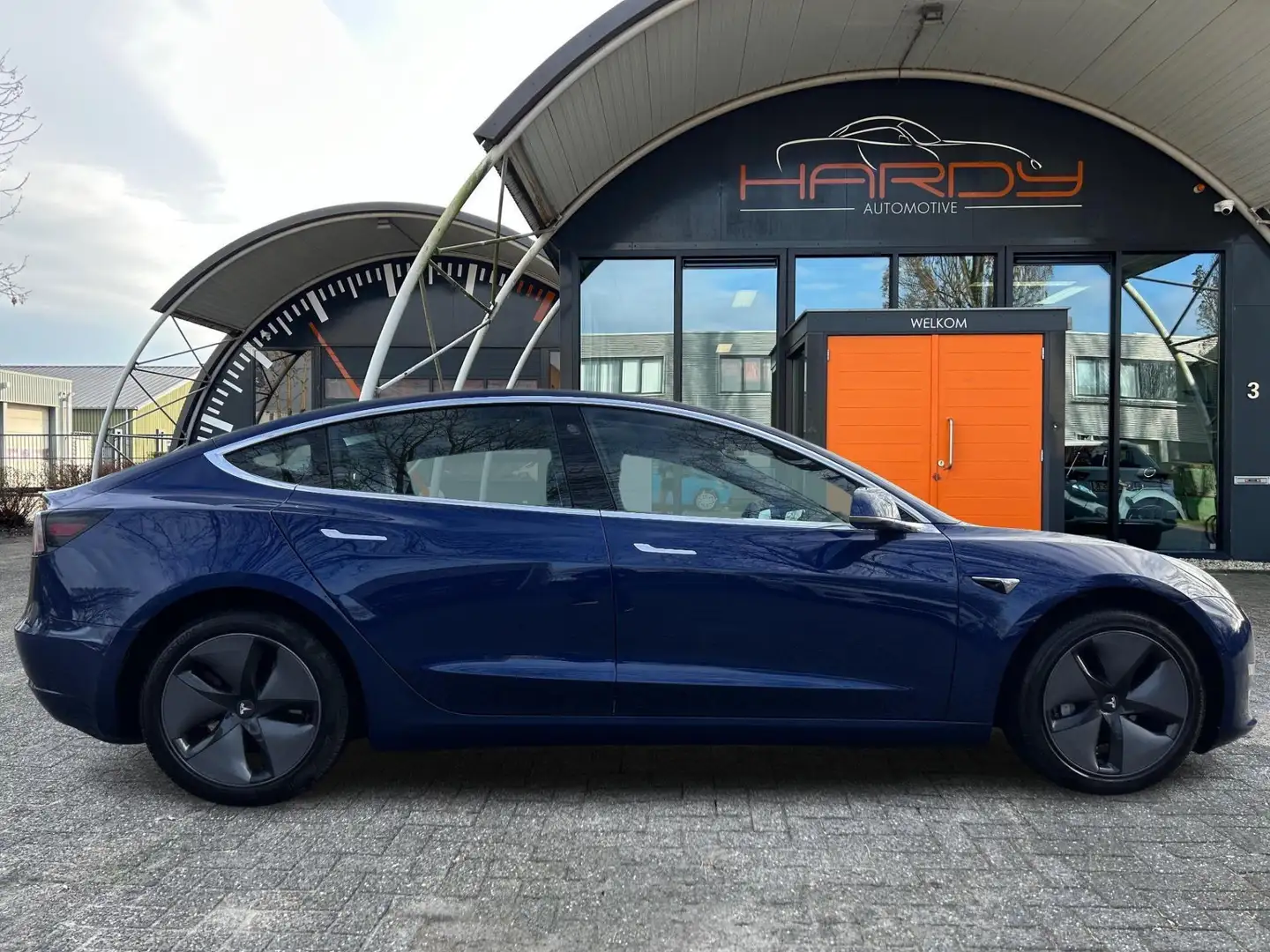 Tesla Model 3 Long Range AWD 75 kWh 82% SOH Trekhaak 910kg Rijkl Blau - 2