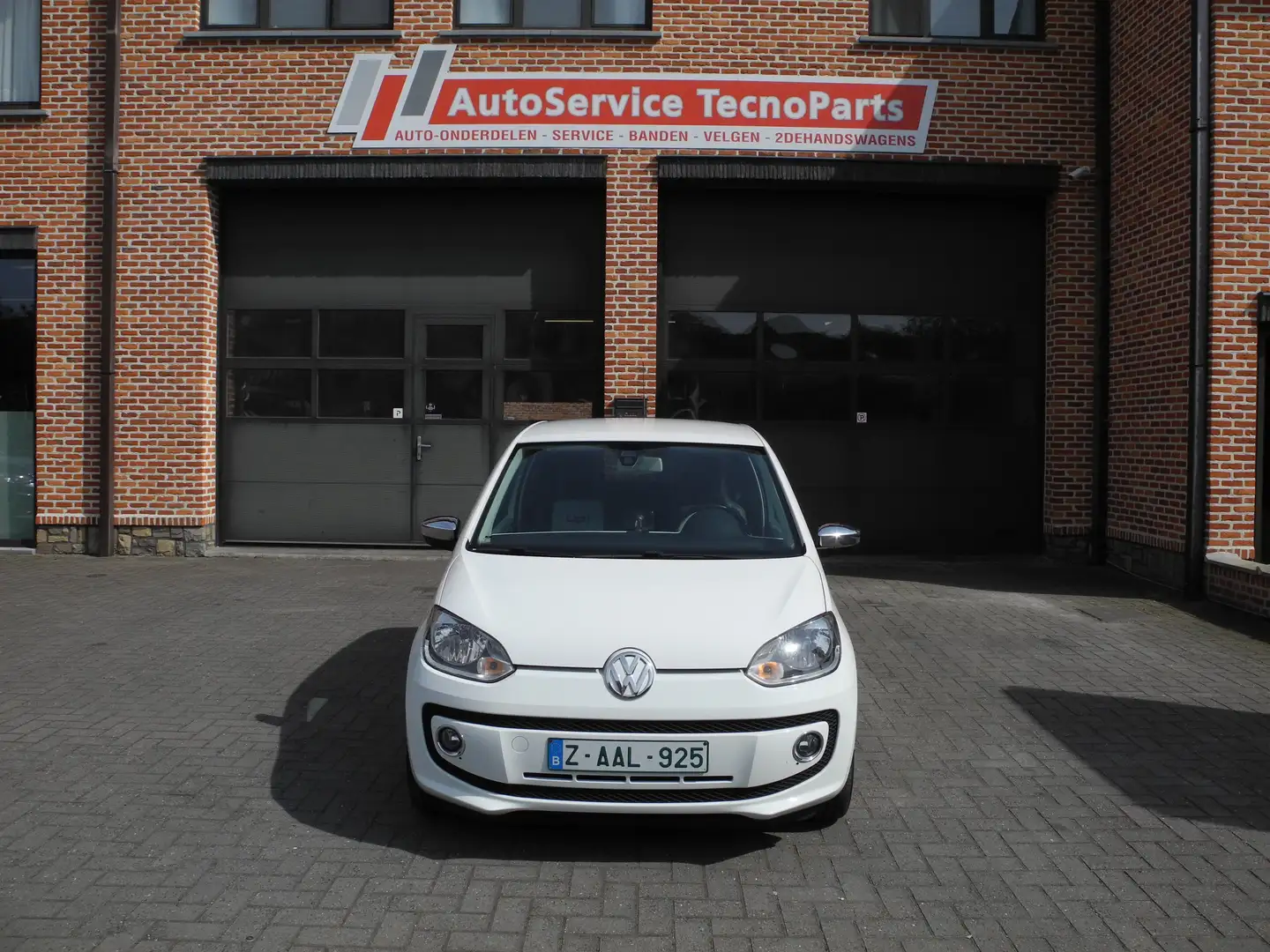 Volkswagen up! 1.0i White*airco*gps*pdc*verwarmde zetels*garantie Blanc - 1