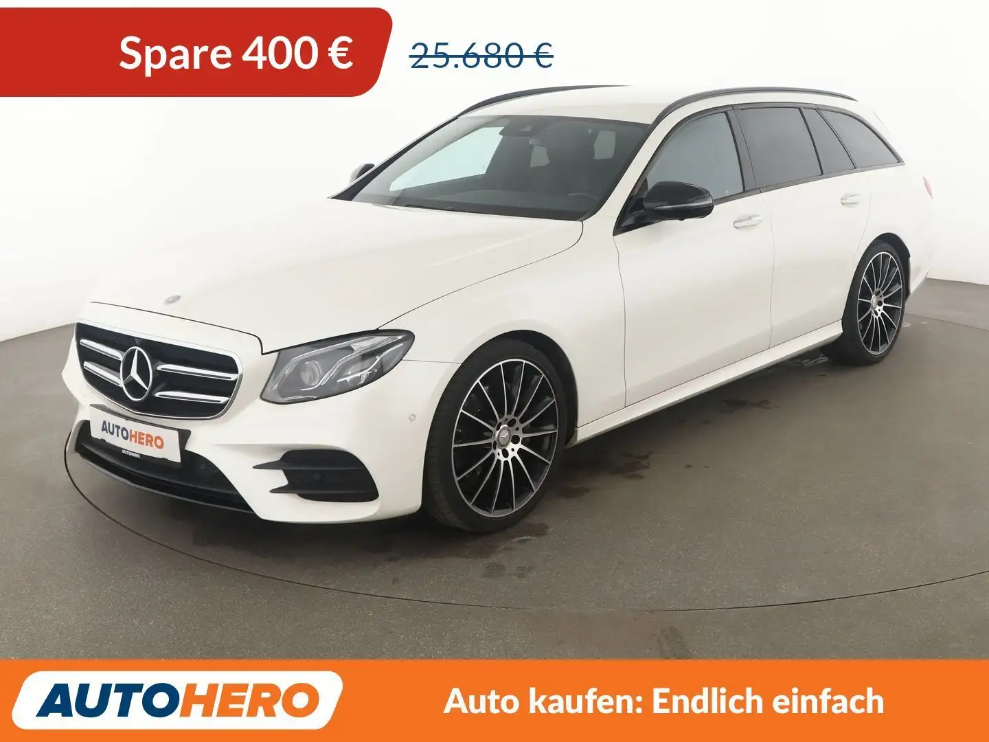Mercedes-Benz E 250 T AMG Line Aut.*LED*NAVI*TEMPO*CAM*PDC*SHZ*KLIMA* Weiß - 1