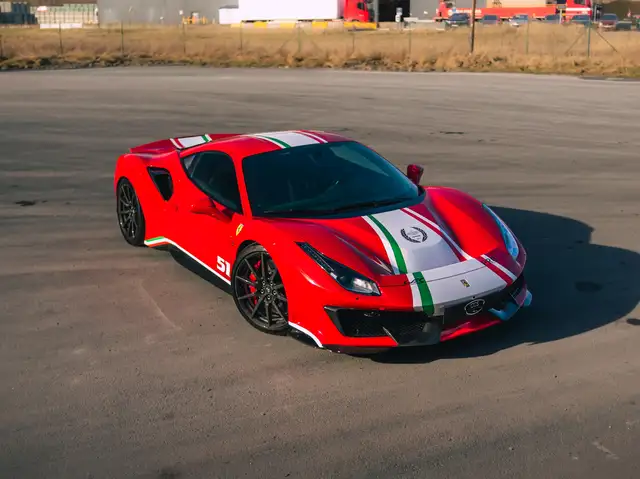 Ferrari 488 Pista/ Full carbon options/ Full PPF/ Lift system