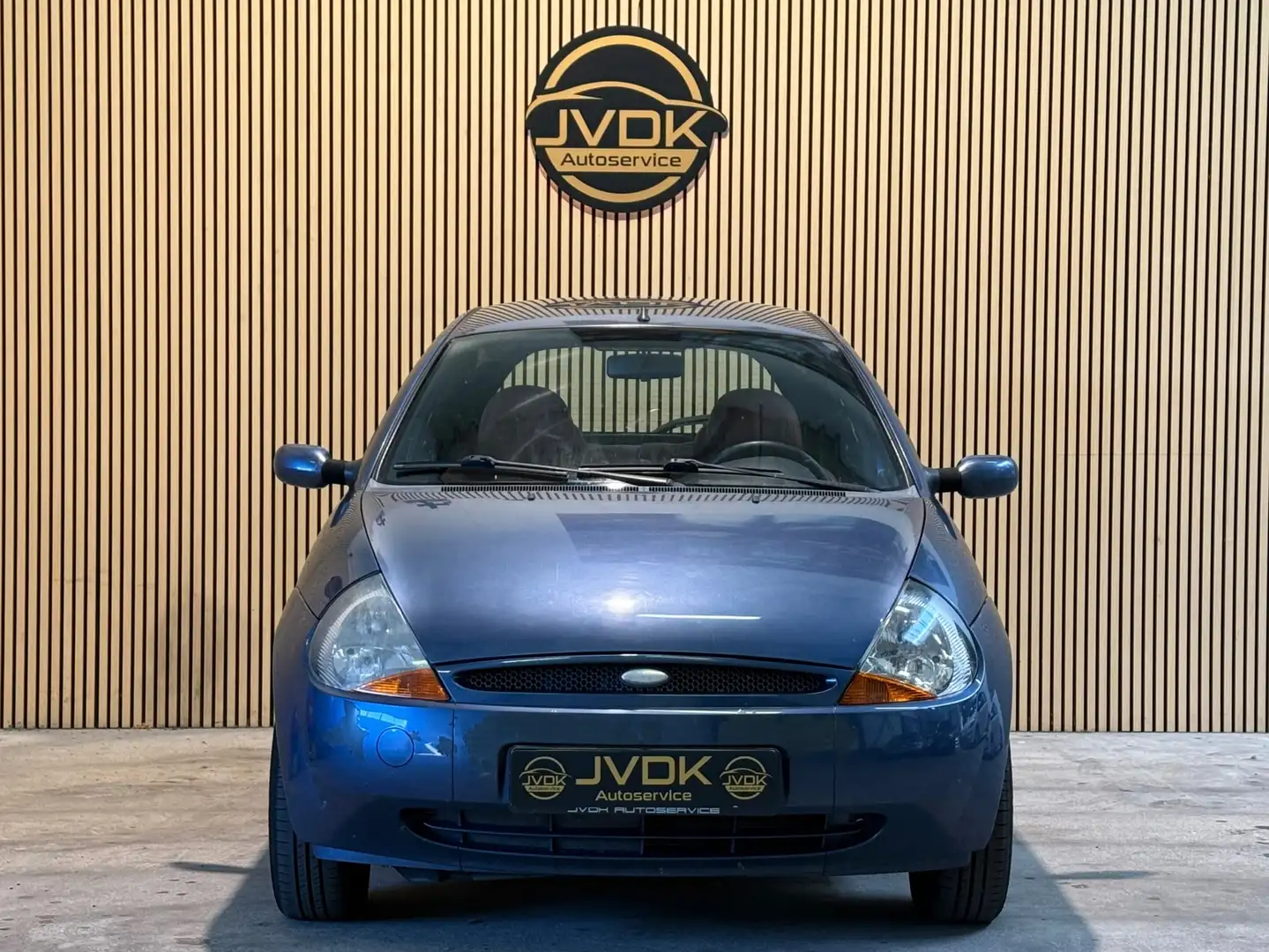 Ford Ka/Ka+ 1.3 Ka des Bouvrie LEDER/AIRCO/APK/NAP/ELEK RAMEN Blau - 2