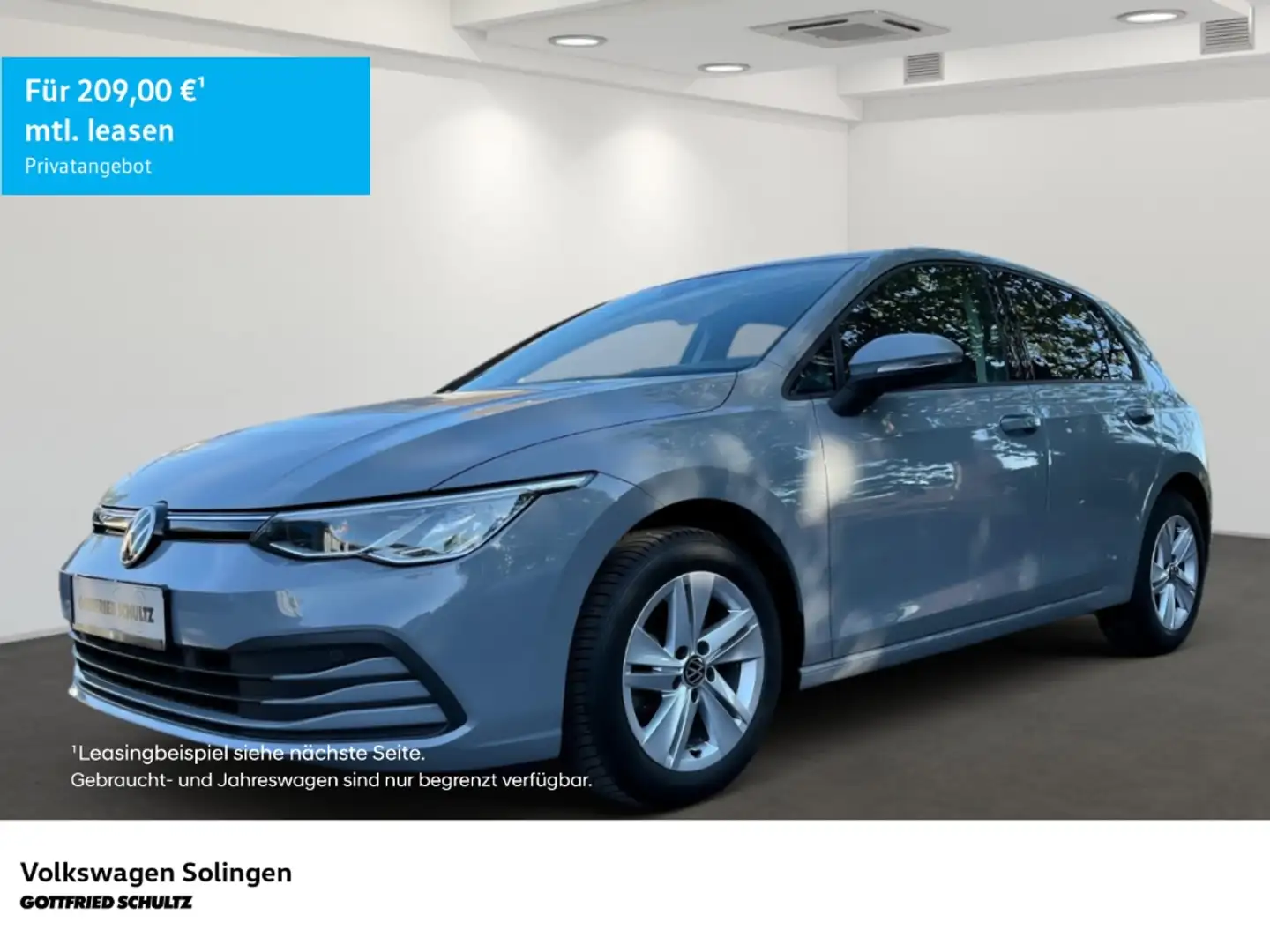 Volkswagen Golf VIII 1.5 TSI Life ACC   Navi   Llight Assist   SHZ Grau - 1