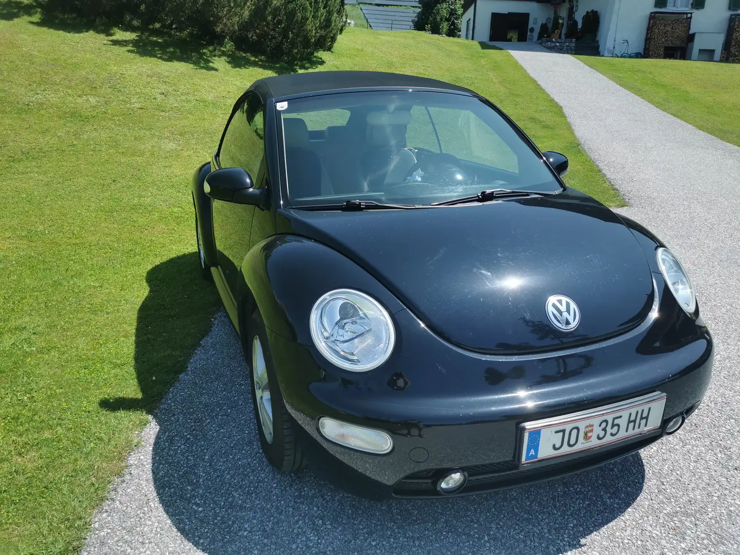 Volkswagen Beetle Cabriolet 1,6 Leder Schwarz - 2