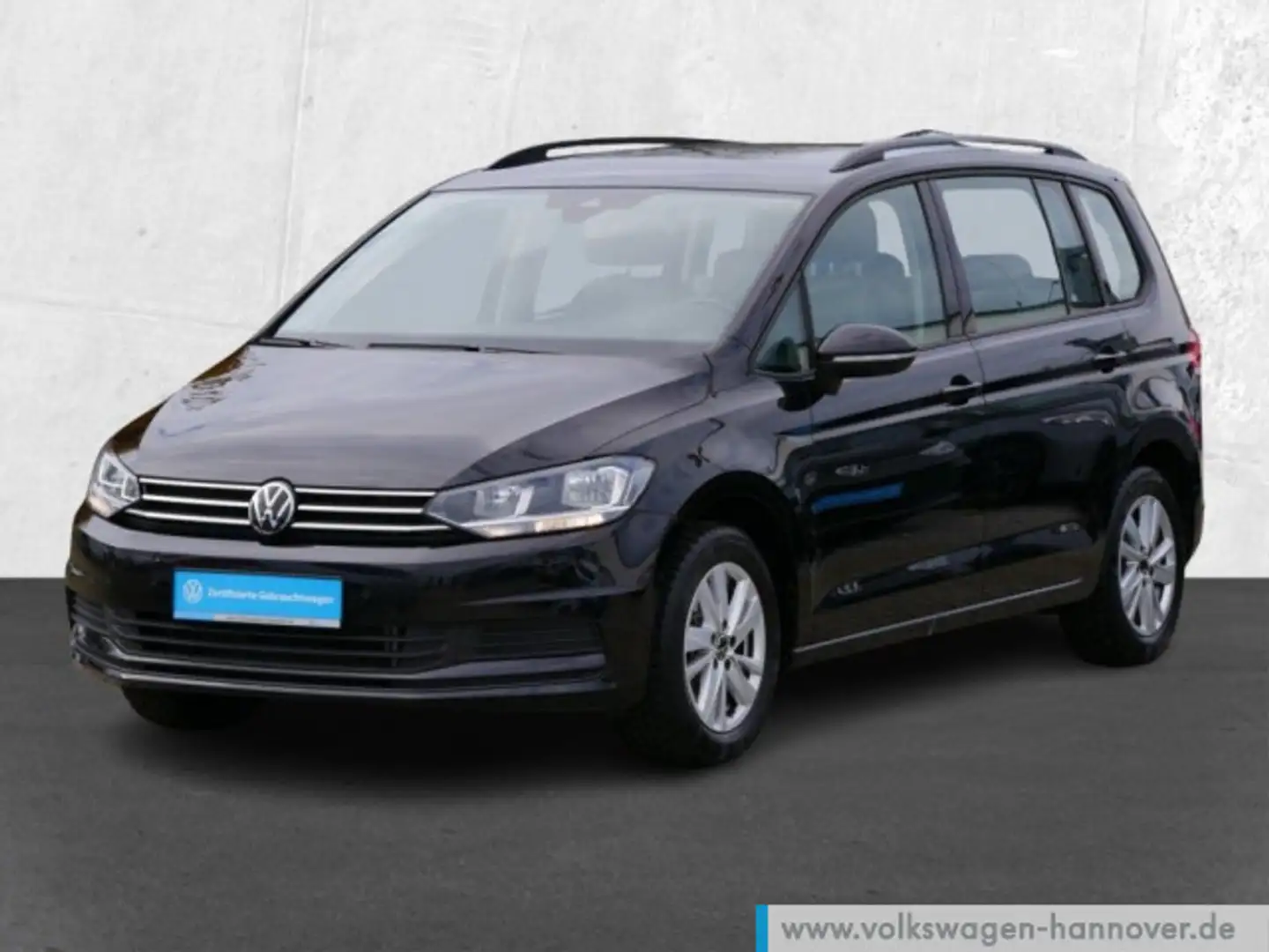 Volkswagen Touran 1.5 TSI Comfortline Navi ACC DigCockpit 7 Schwarz - 2