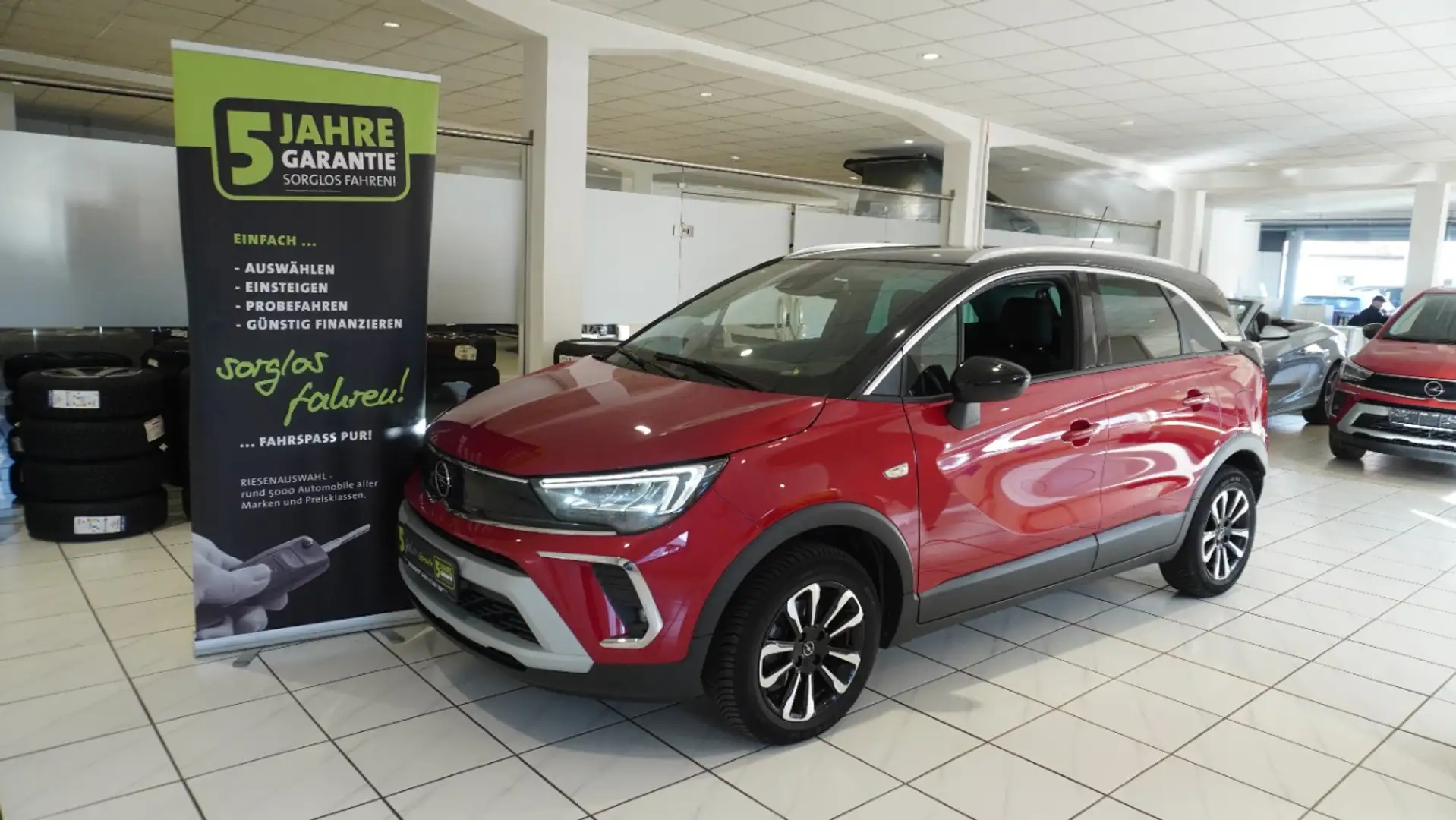 Opel Crossland 1.2T Sitzheizung,Lenkradheizung Rot - 2