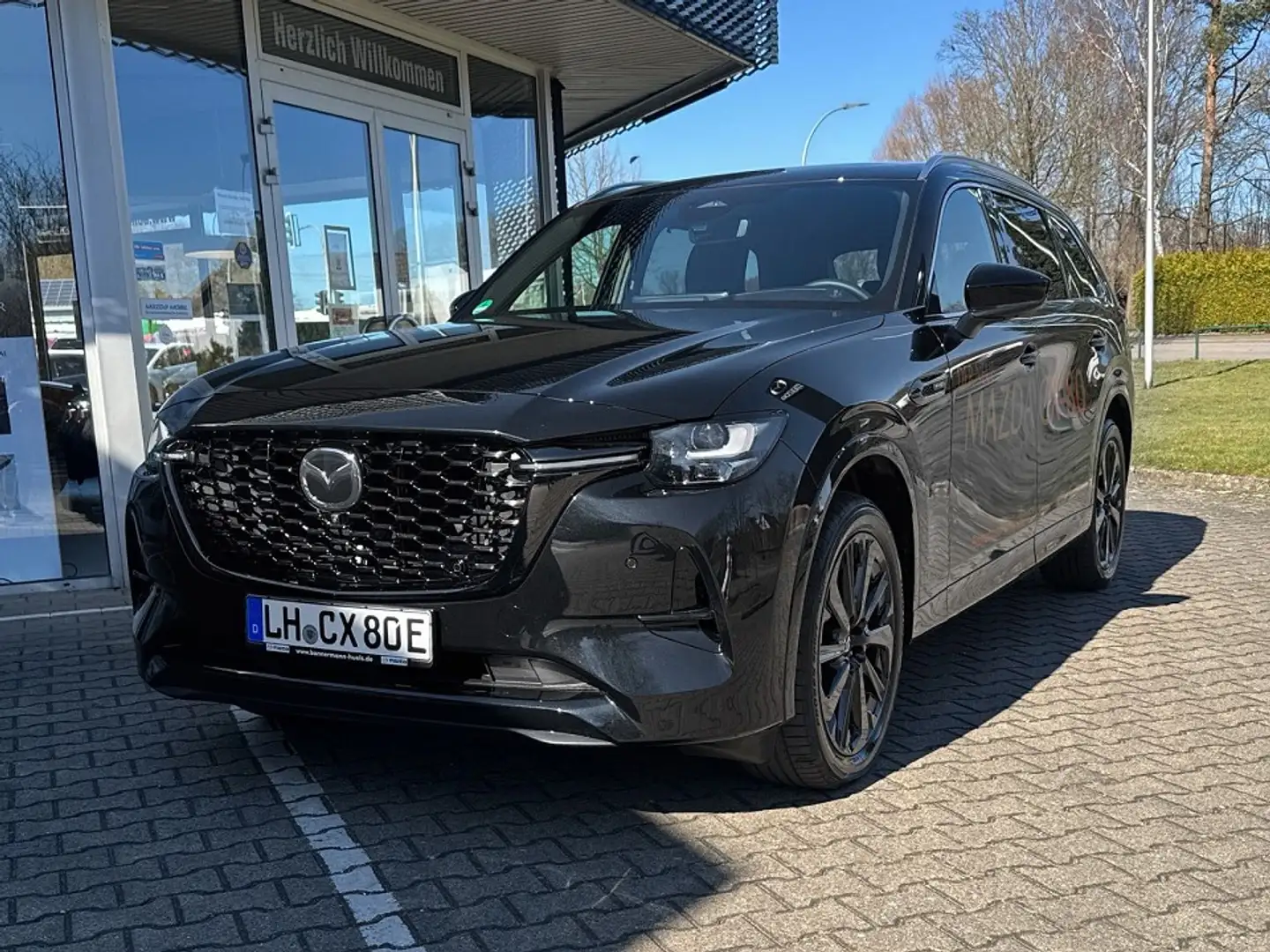 Mazda CX-80 2.5 AWD PHEV Homura Plus 7 Sitzer Fekete - 1