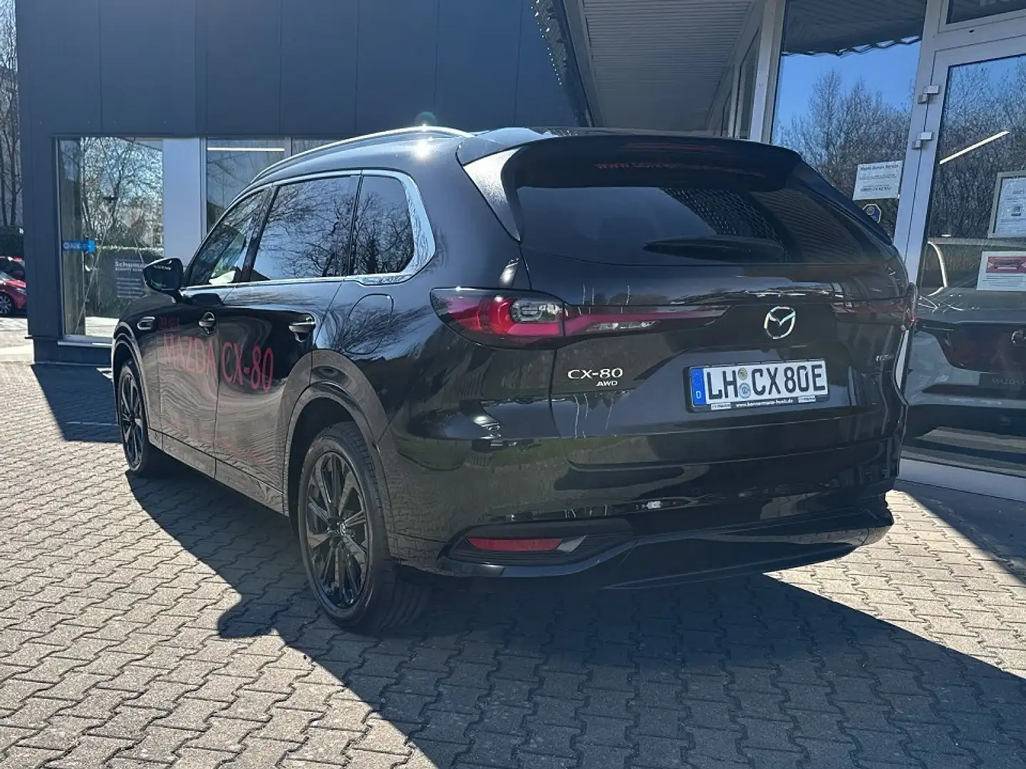 Mazda CX-80 2.5 AWD PHEV Homura Plus 7 Sitzer Fekete - 2
