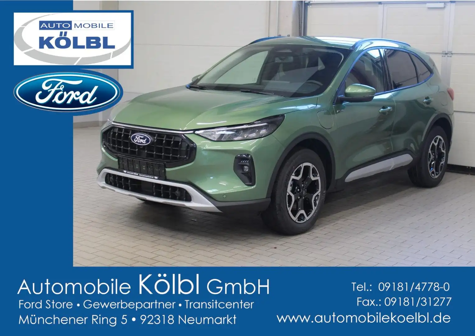 Ford Kuga 2.5l PHEV Active, KAMERA/NAVI/LED Vert - 1