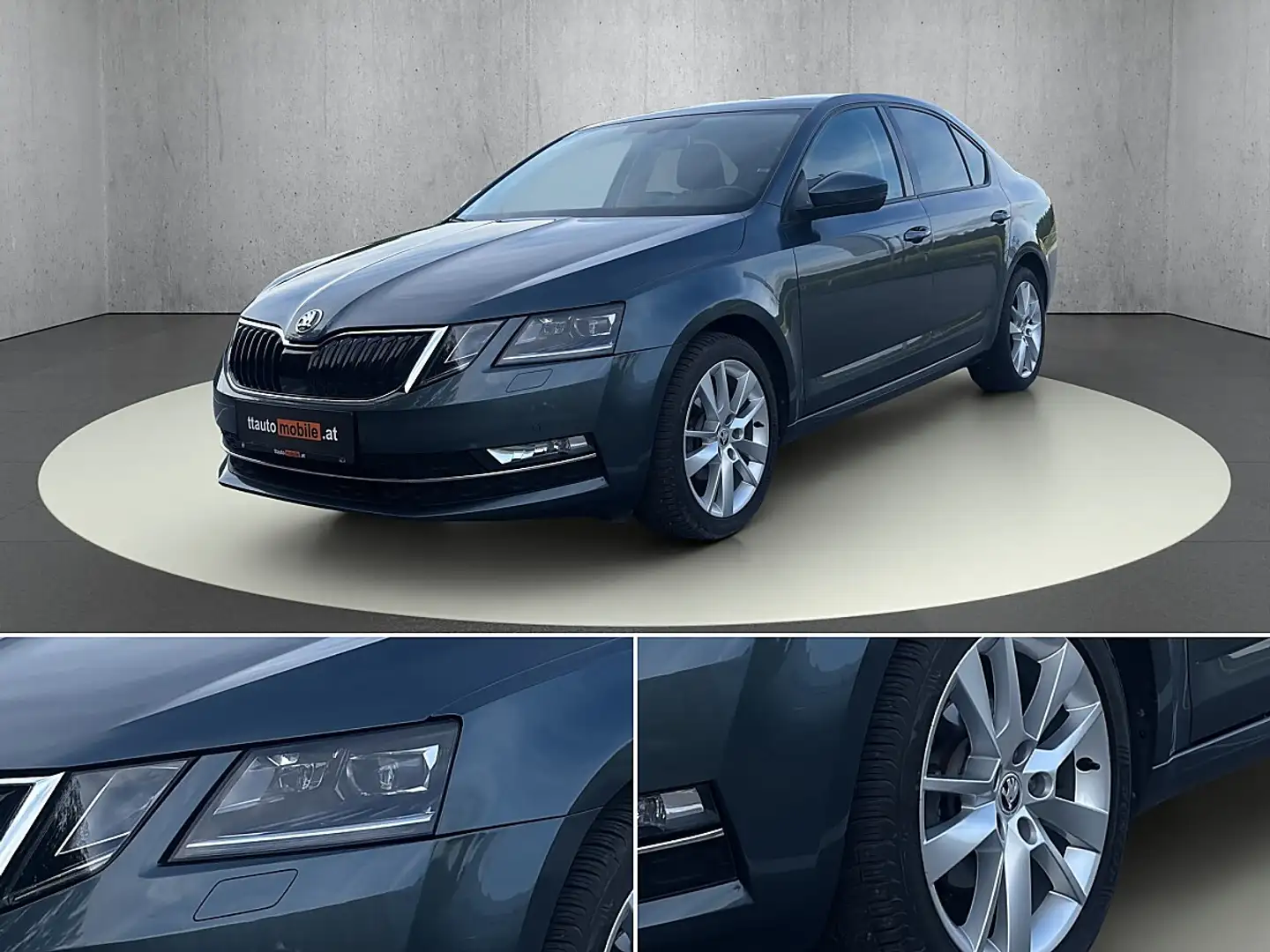 Skoda Octavia 1,6 TDI Style Grau - 2