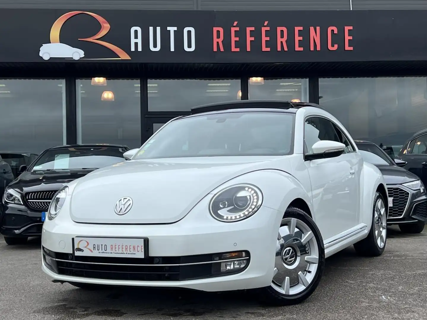 Volkswagen New Beetle 2.0 TDi 140 Ch TOIT OUVRANT / SIEGES CHAUFF GPS Blanco - 1