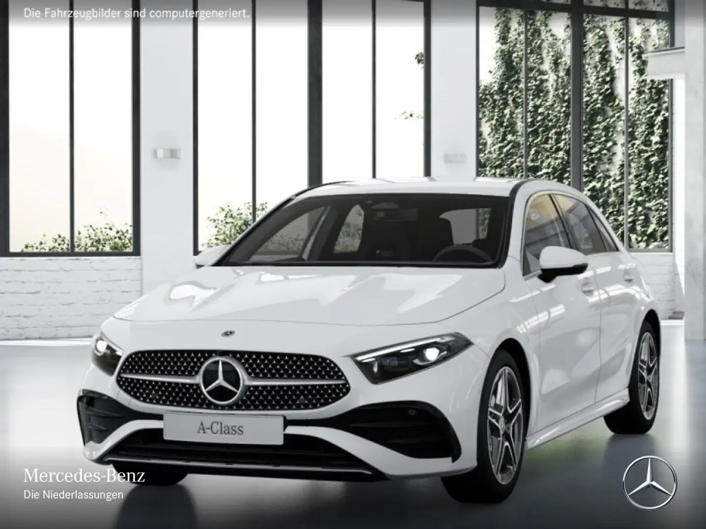 Mercedes-Benz A 200 AMG+MULTIBEAM+KAMERA+TOTW+KEYLESS+7G Weiß - 2