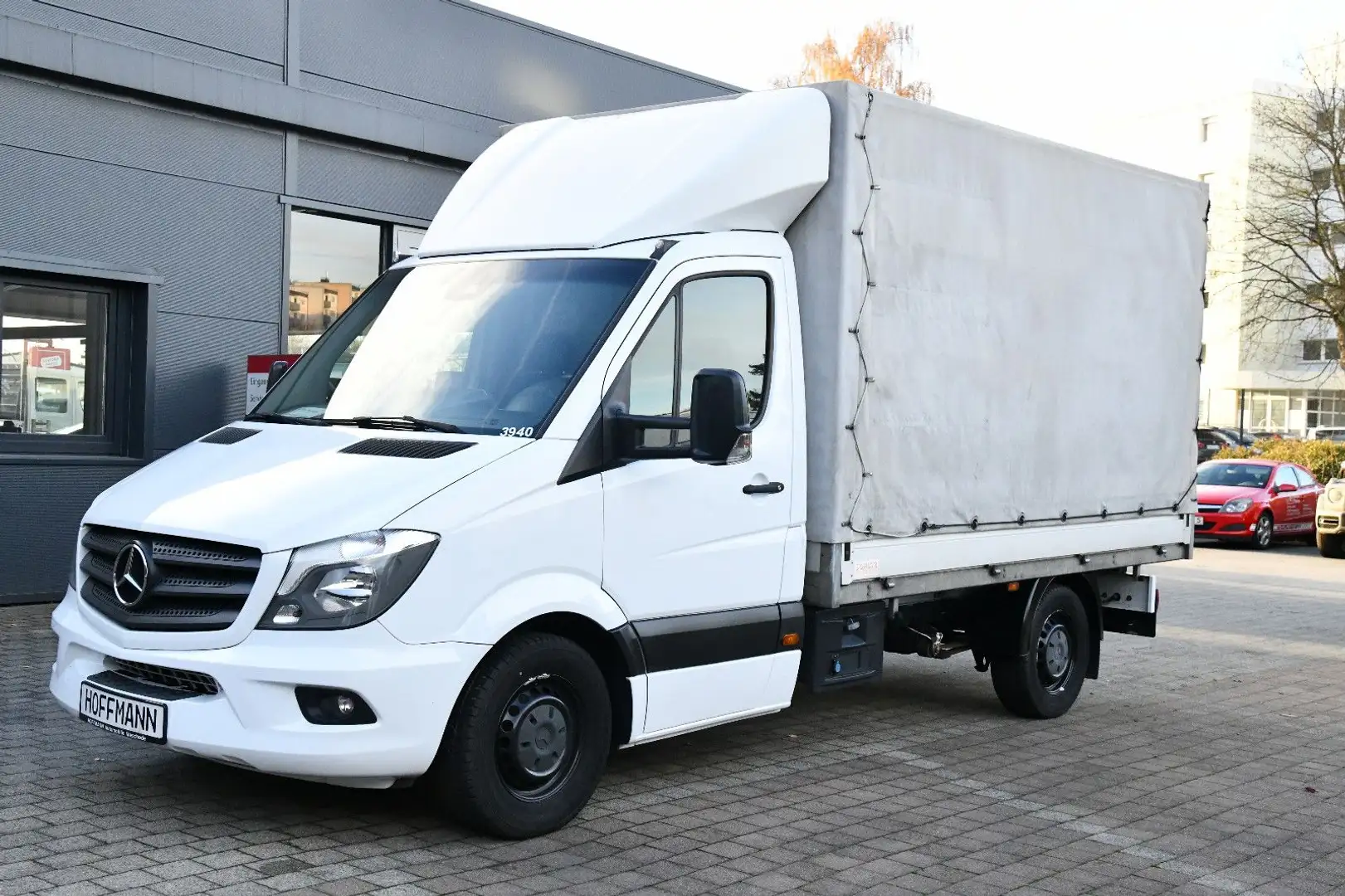 Mercedes-Benz Sprinter Pritsche Plane 316 CDI L2 RWD Navi Weiß - 2