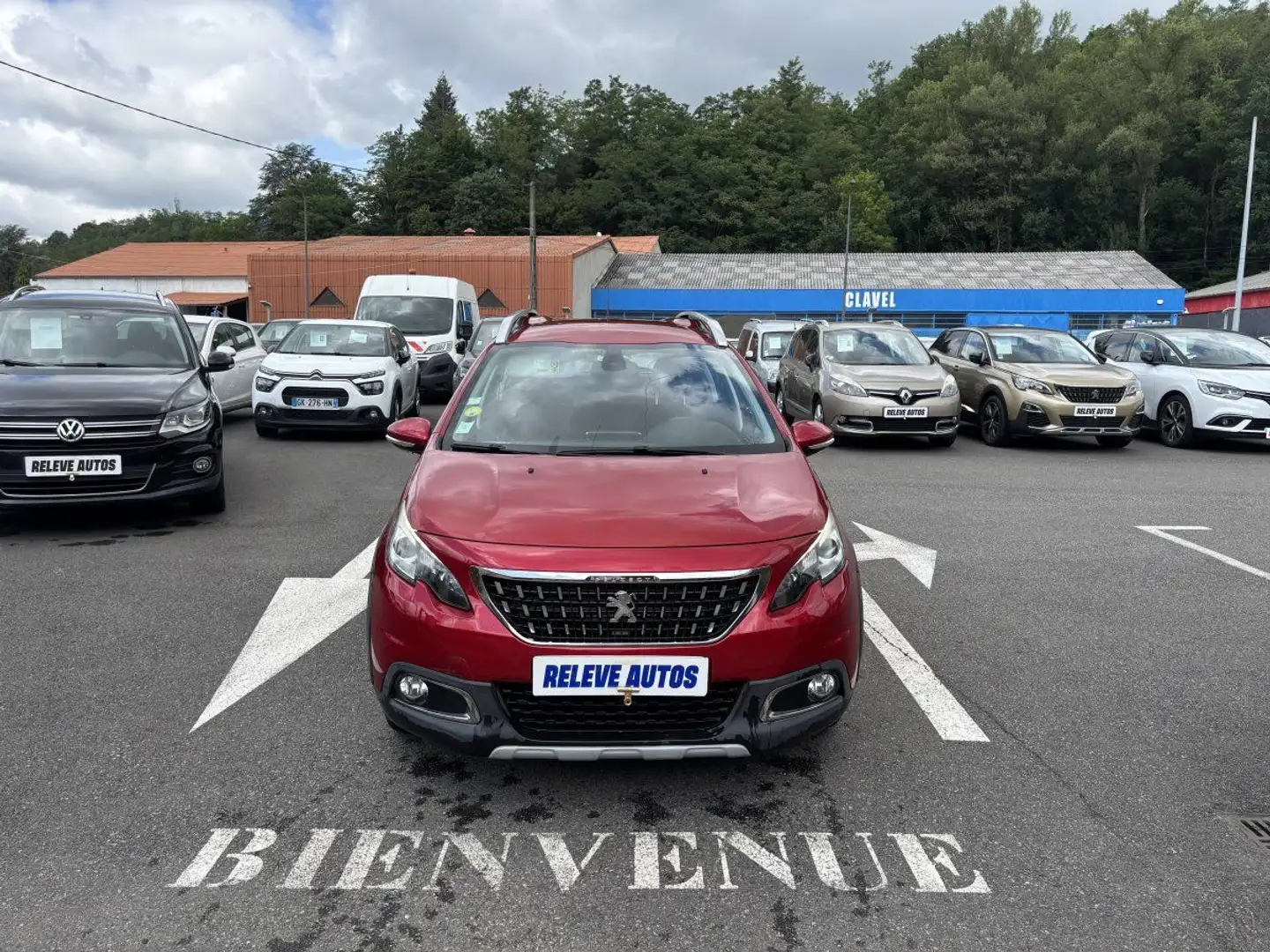 Peugeot 2008 1.6 BlueHDi 120ch Allure S&S Rouge - 1