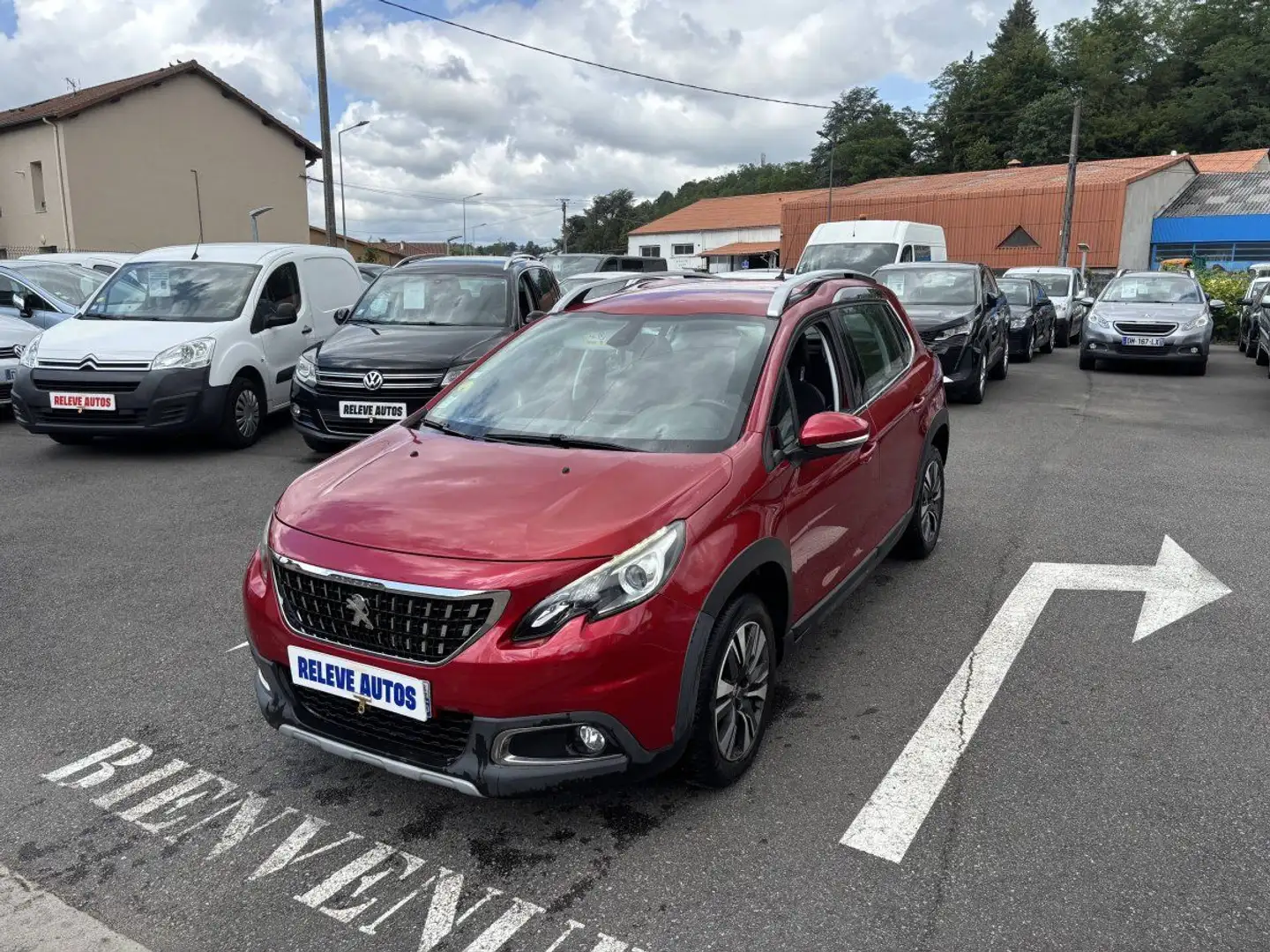 Peugeot 2008 1.6 BlueHDi 120ch Allure S&S Rouge - 2