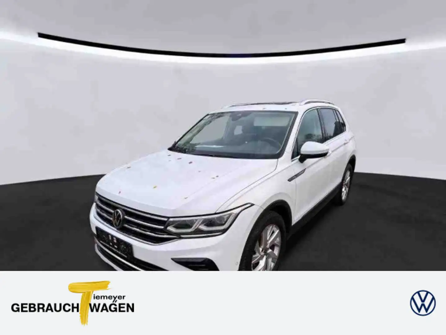 Volkswagen Tiguan 2.0 TDI DSG ELEGANCE MATRIX PANO IQ.DRIVE Weiß - 1