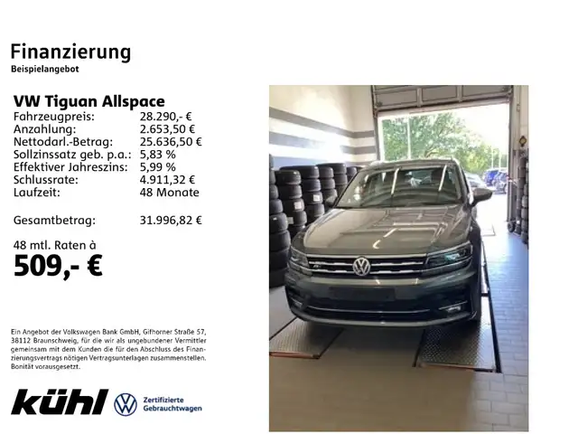 Volkswagen Tiguan Allspace 2.0 TDI DSG 4M 7.Sitzer Highline