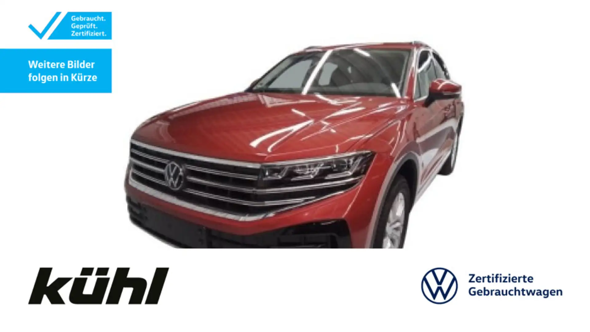 Volkswagen Touareg 3.0 TDI 4M Tip Elegance IQ.Light Dynaudi Czerwony - 1