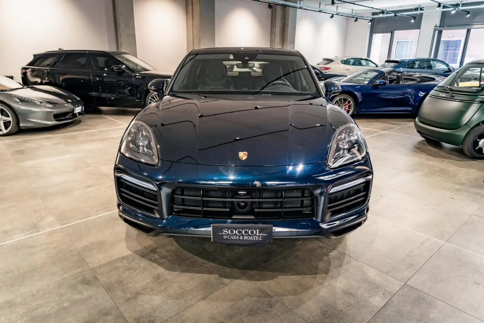 Porsche Cayenne Coupé 3.0 V6*ASSE POSTERIORE STERZANTE*SPORT DES. Blu/Azzurro - 2