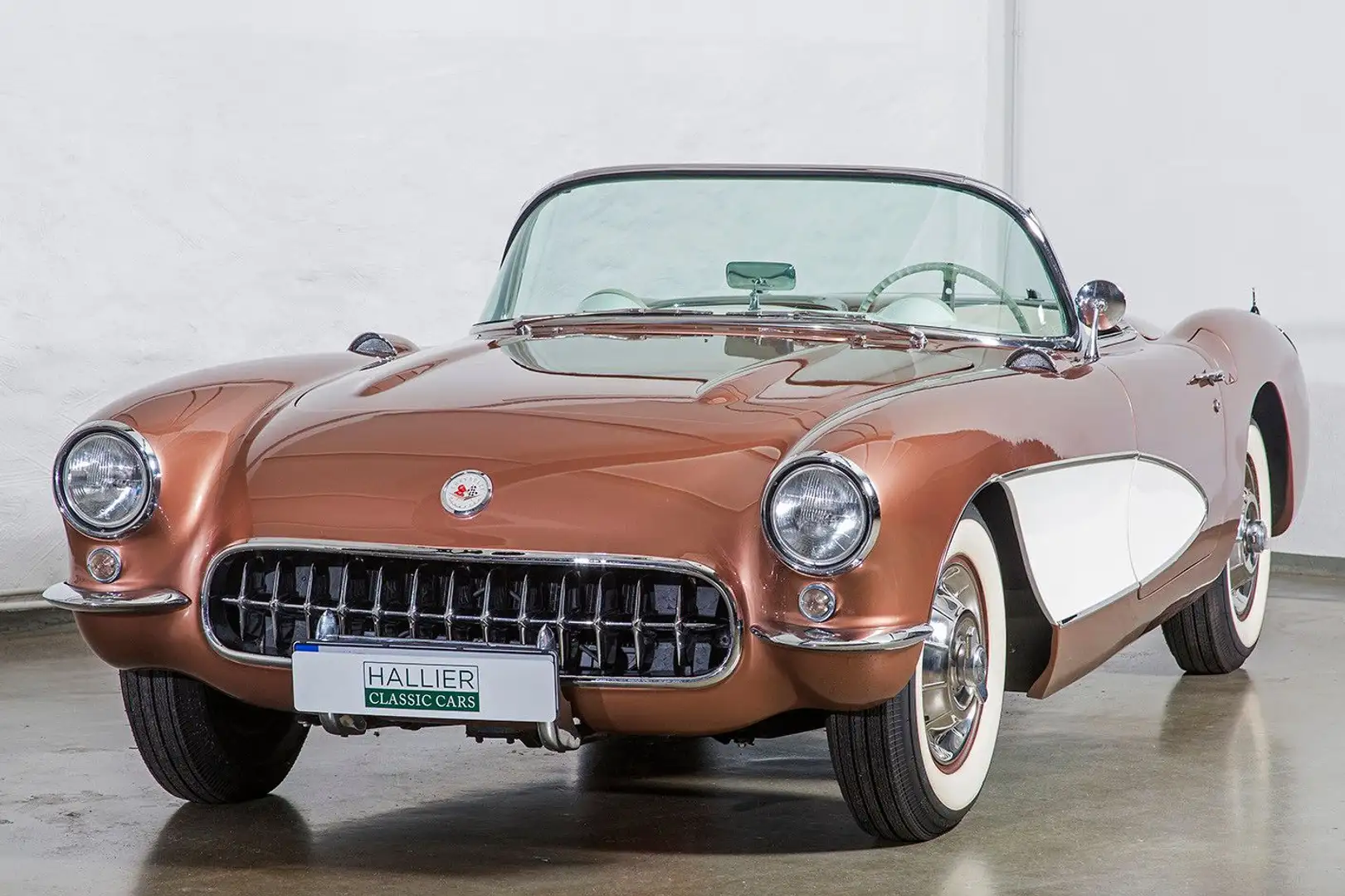 Corvette C1 1956 selten, schön Restauriert ! Braun - 1