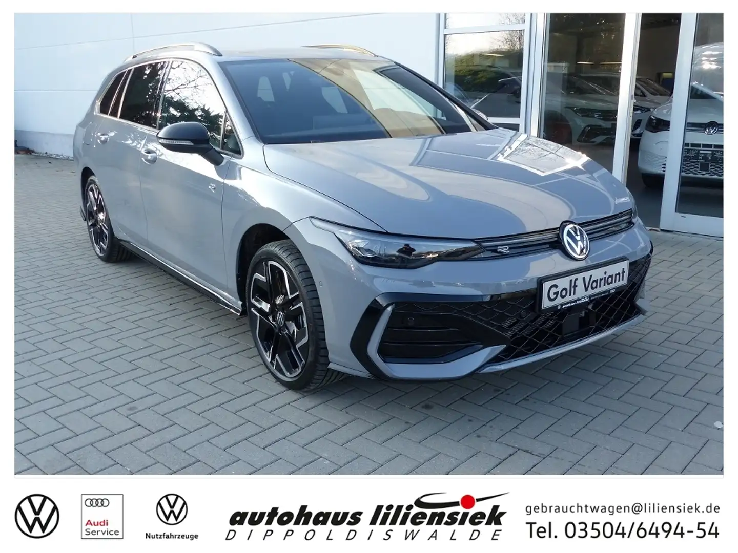 Volkswagen Golf Variant 8 Variant 2.0 TDI DSG R-Line *LED*PDC*Navi* Grau - 1