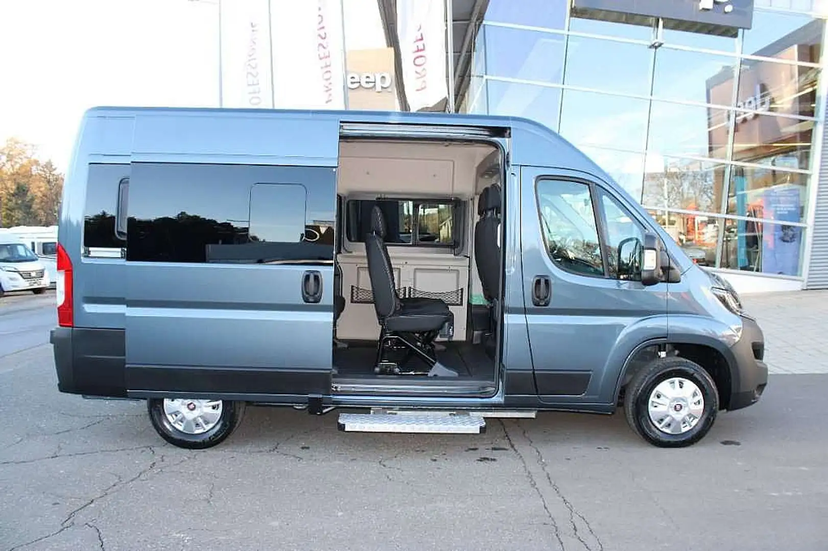 Fiat Ducato 33 L2H2 140 9Sitzer Sondernetto für Taxi !! Grau - 1