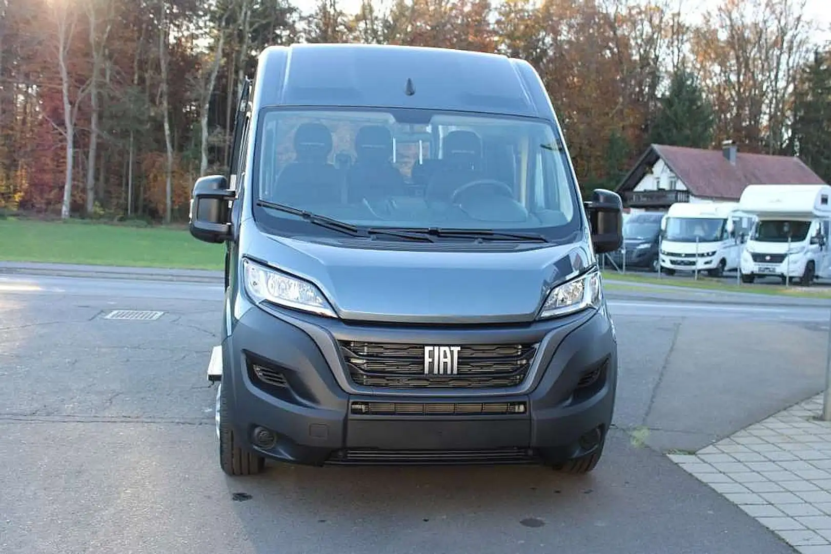 Fiat Ducato 33 L2H2 140 9Sitzer Sondernetto für Taxi !! Grau - 2