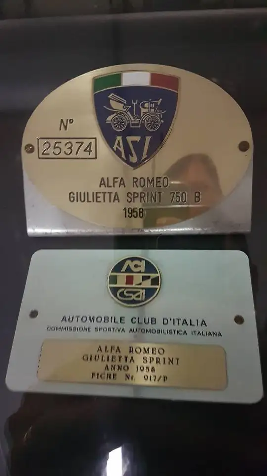 Alfa Romeo Giulietta Sprint 750 B Prima Serie, foto 10