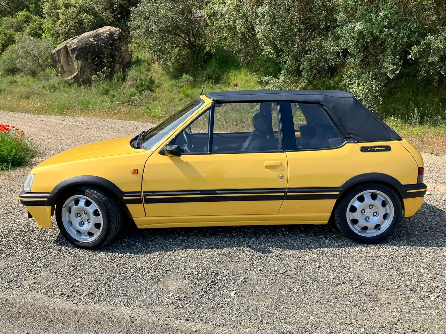 Peugeot 205 CTI Gelb - 2