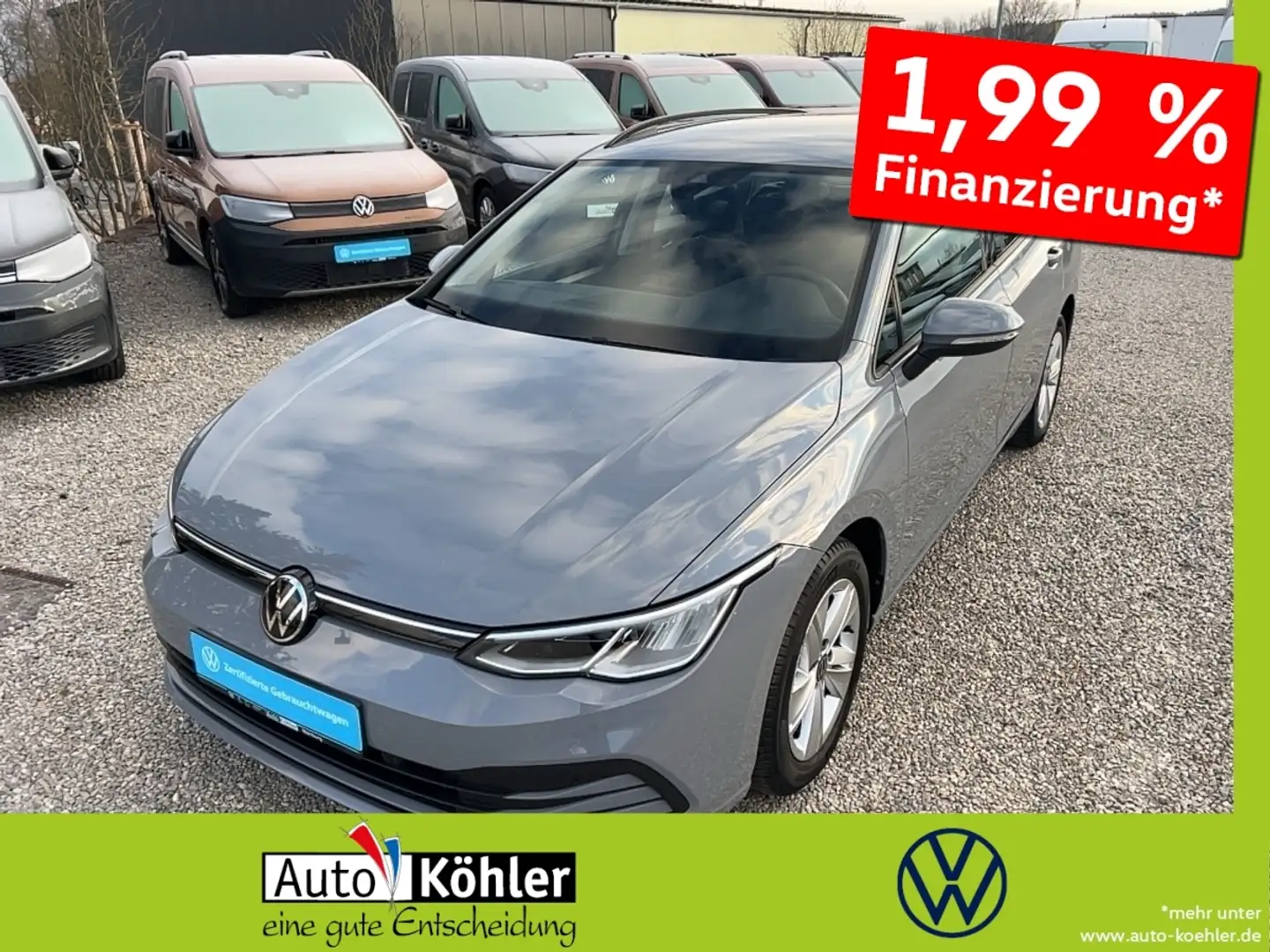 Volkswagen Golf Variant Life TSi NWAnschlussgarantie 02/2029 Grau - 1