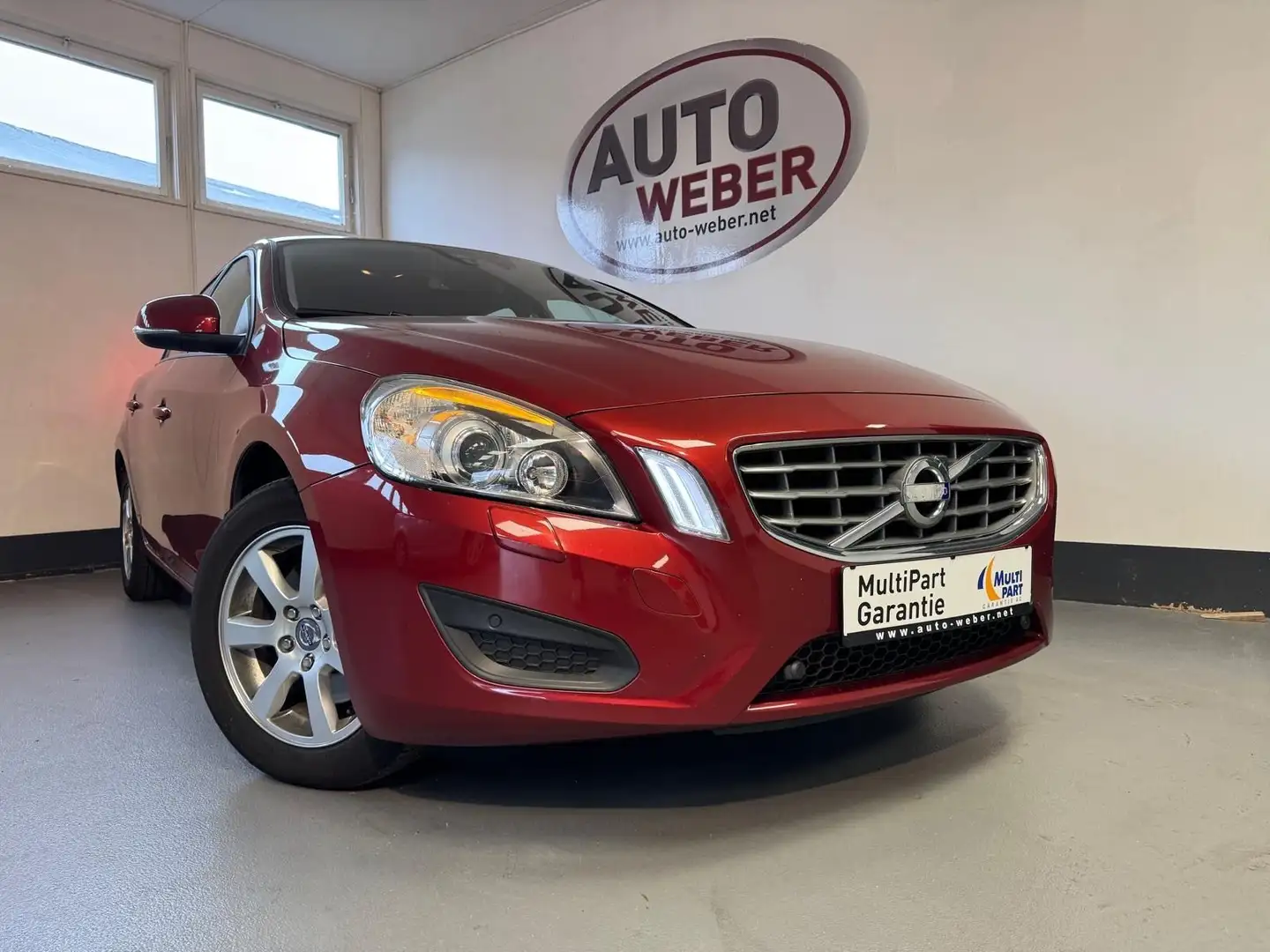 Volvo V60 KOMBI KINETIC*AUT*NAVI*CAM*XENON*T-LEDER*PDC Rosso - 1