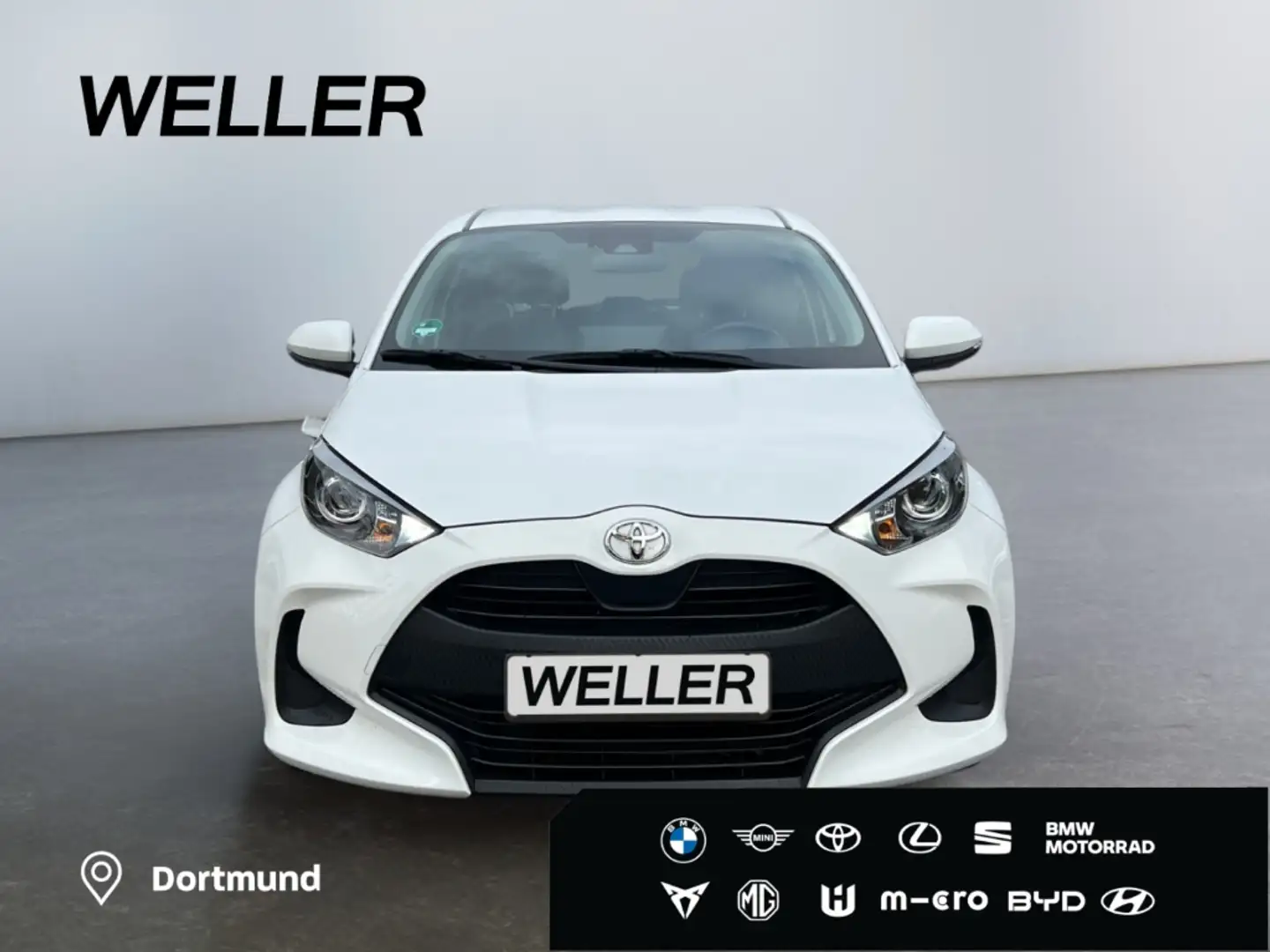 Toyota Yaris 1.0 Comfort *ACC*CAM*CarPlay*Müdigkeitswarn* Weiß - 2