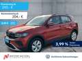 Volkswagen T-Cross 1.0 TSI LIFE 5JG+LED+NAVI+ACC+SHZ+DAB+VC Rot - thumbnail 1