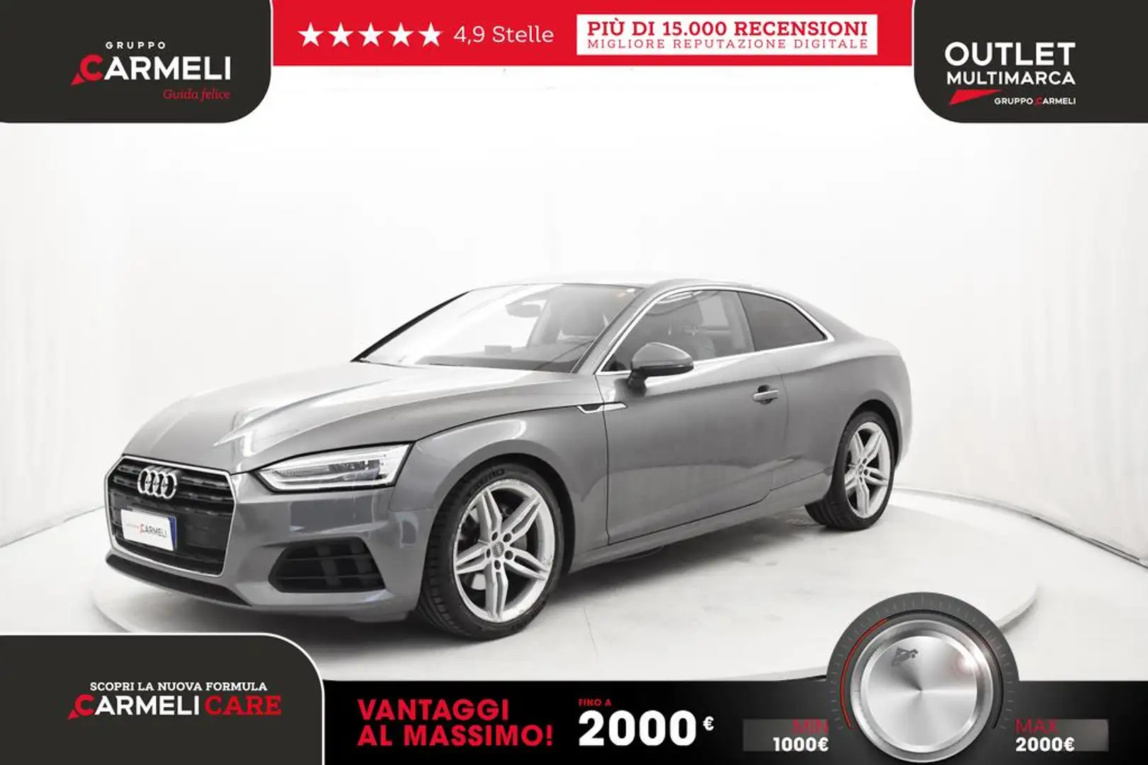 Audi A5 Coupe 40 2.0 tdi Business 190cv s-tronic Szürke - 1