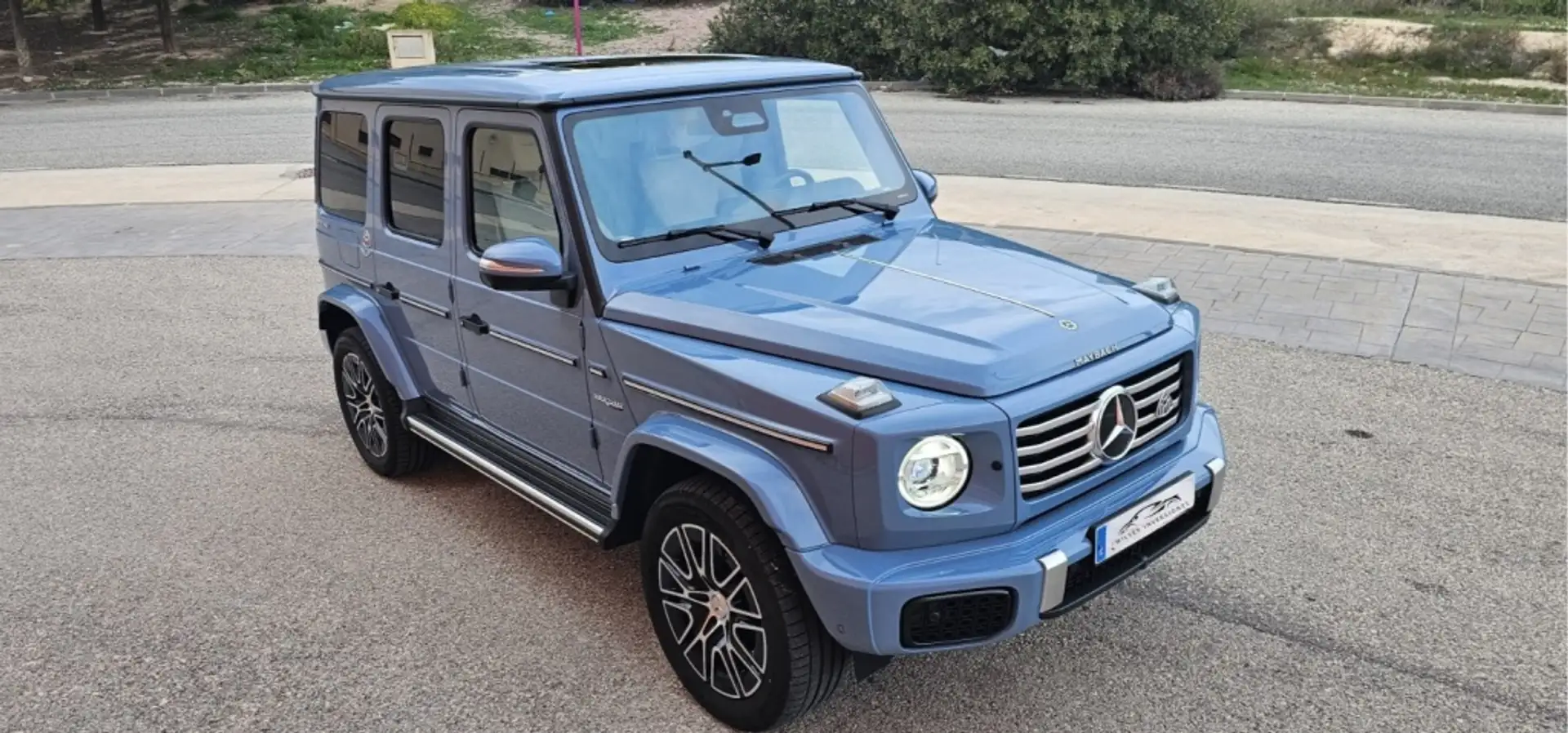 Mercedes-Benz G 450d Linea Exclusive Exterior 4Matic 9G-Tronic Azul - 2