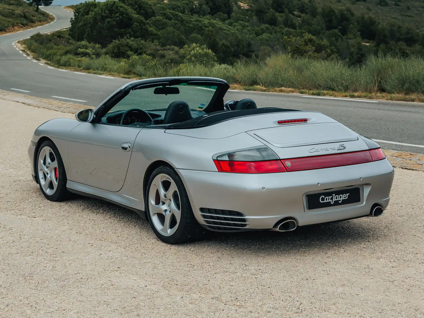 Porsche 911 996 Carrera 4S Cabriolet Gris - 2