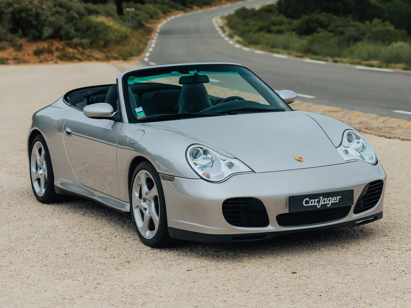 Porsche 911 996 Carrera 4S Cabriolet Gris - 1