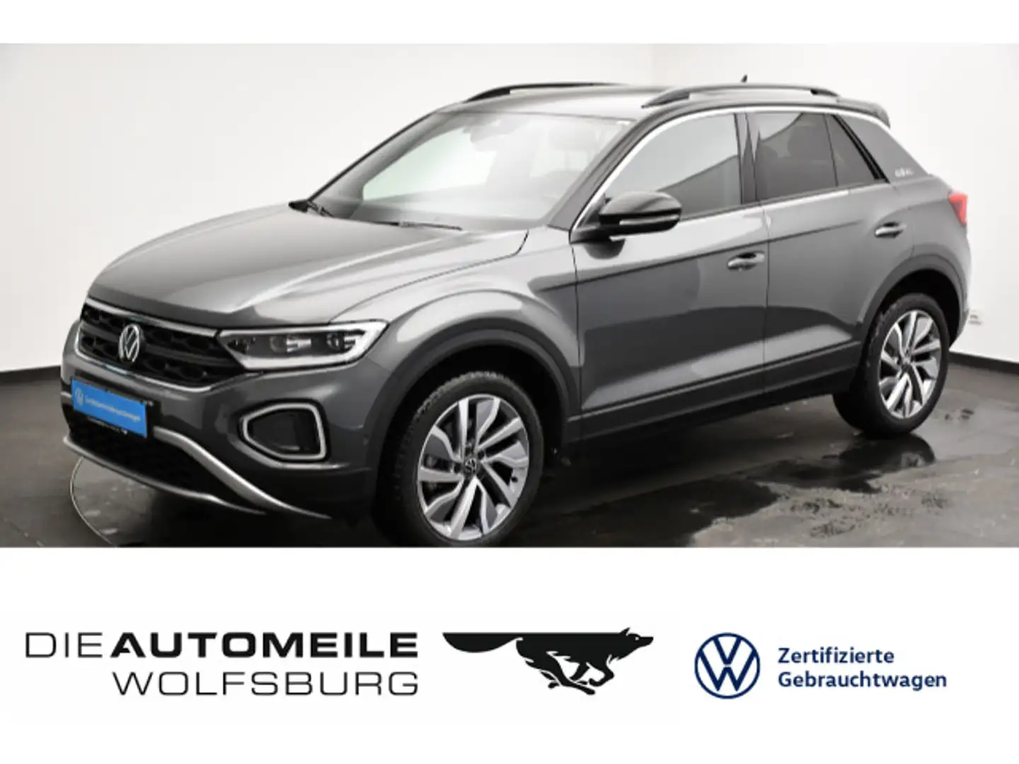 Volkswagen T-Roc 2.0 TDI DSG Goal AHK/LED+/ACC Grau - 1