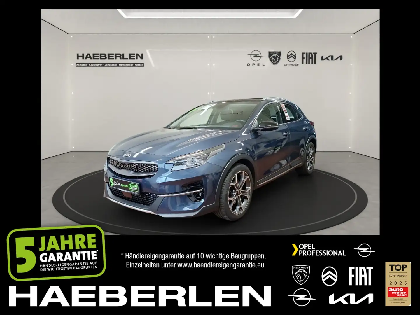 Kia XCeed 1.4 T-GDI Spirit Matrix+LED+Navi+Pano+SD Blauw - 1